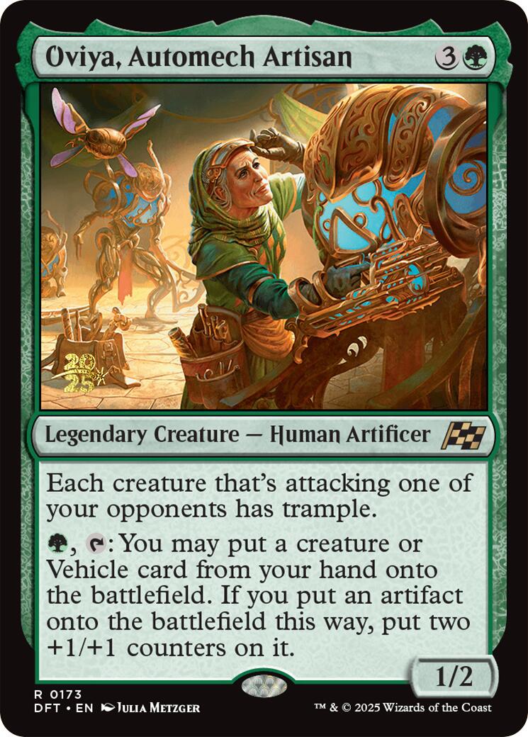 Oviya, Automech Artisan [Aetherdrift Prerelease Promos] | The CG Realm