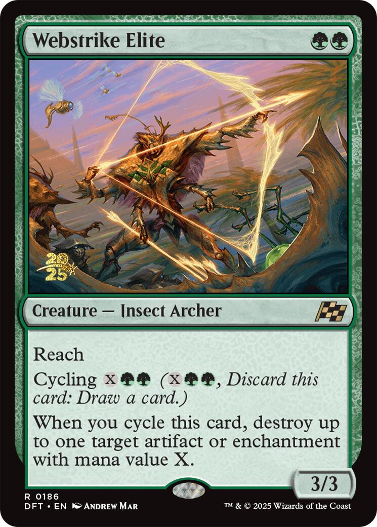 Webstrike Elite [Aetherdrift Prerelease Promos] | The CG Realm