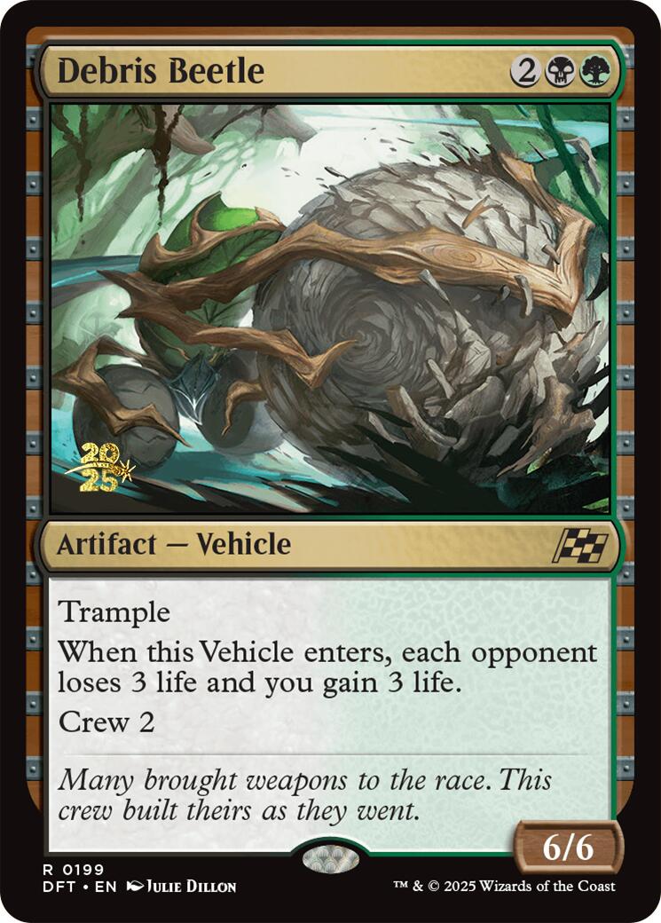 Debris Beetle [Aetherdrift Prerelease Promos] | The CG Realm