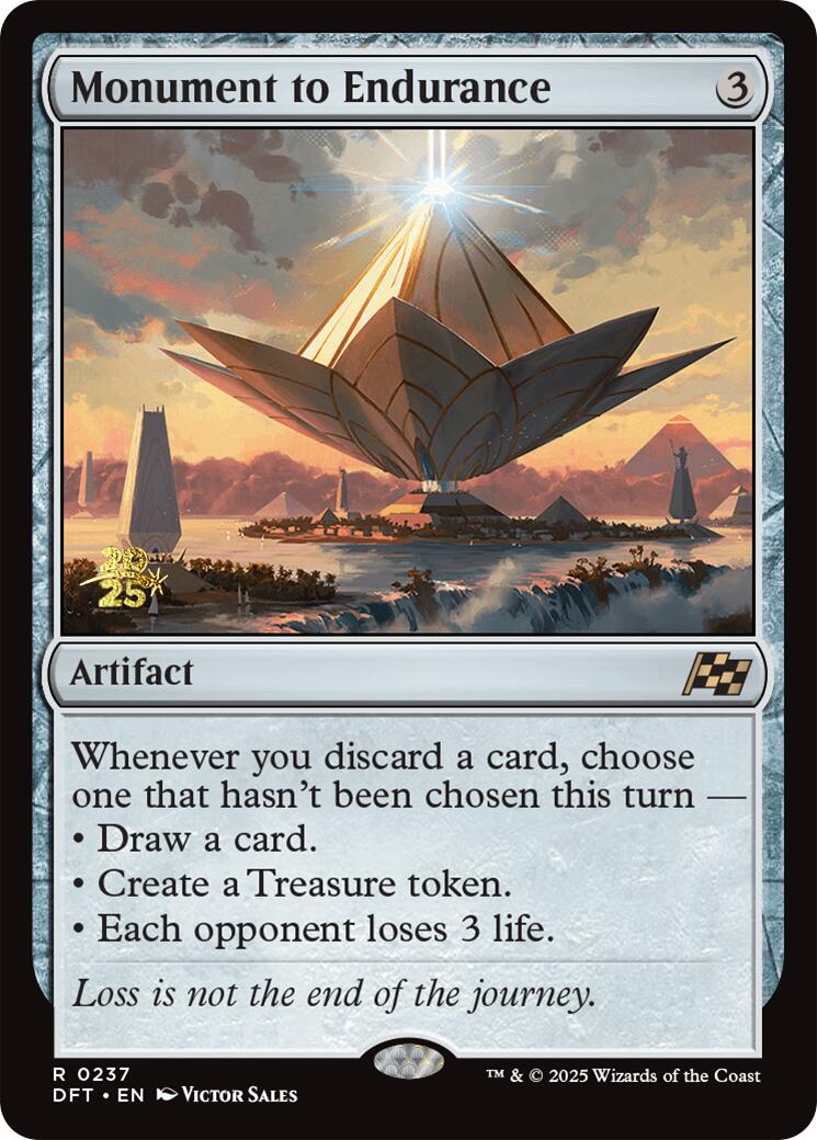 Monument to Endurance [Aetherdrift Prerelease Promos] | The CG Realm