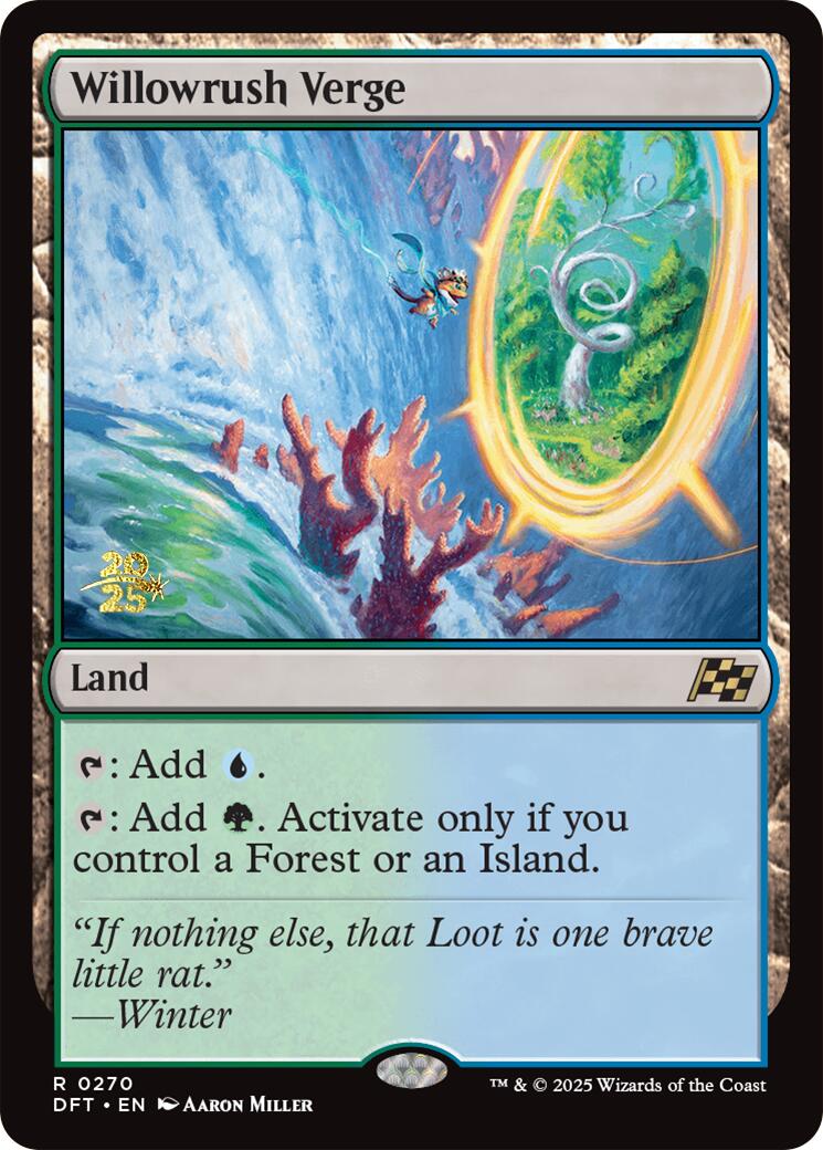 Willowrush Verge [Aetherdrift Prerelease Promos] | The CG Realm