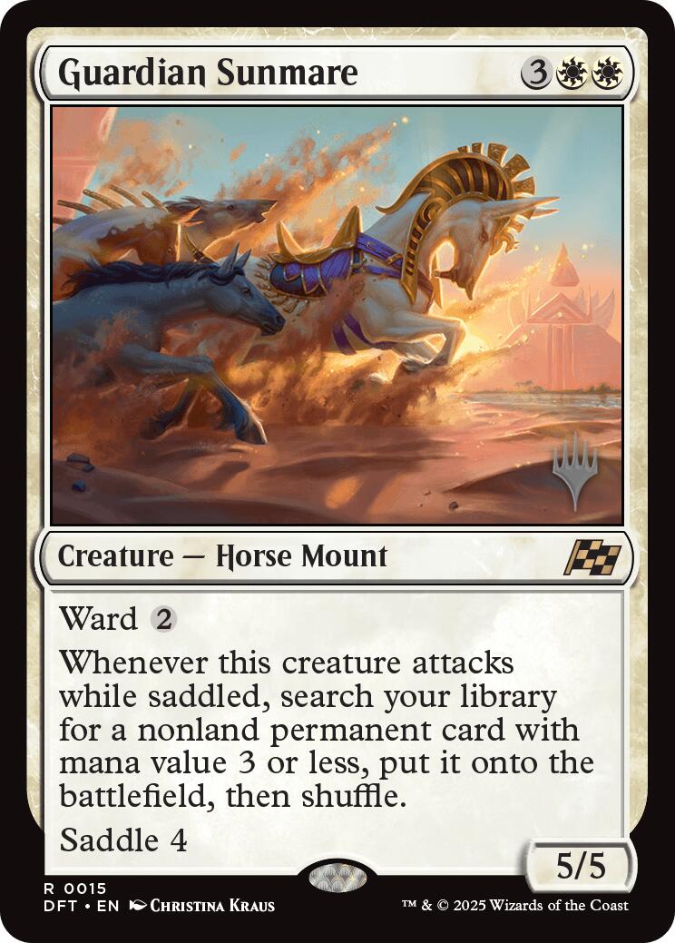 Guardian Sunmare (Promo Pack) [Aetherdrift Promos] | The CG Realm
