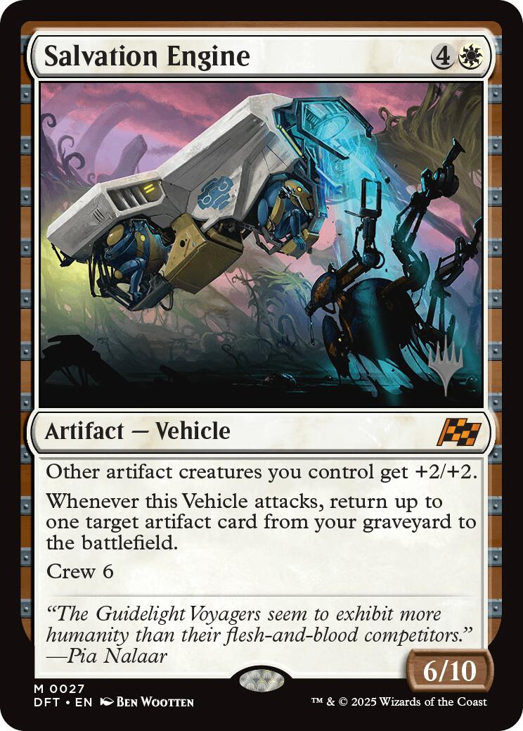 Salvation Engine (Promo Pack) [Aetherdrift Promos] | The CG Realm