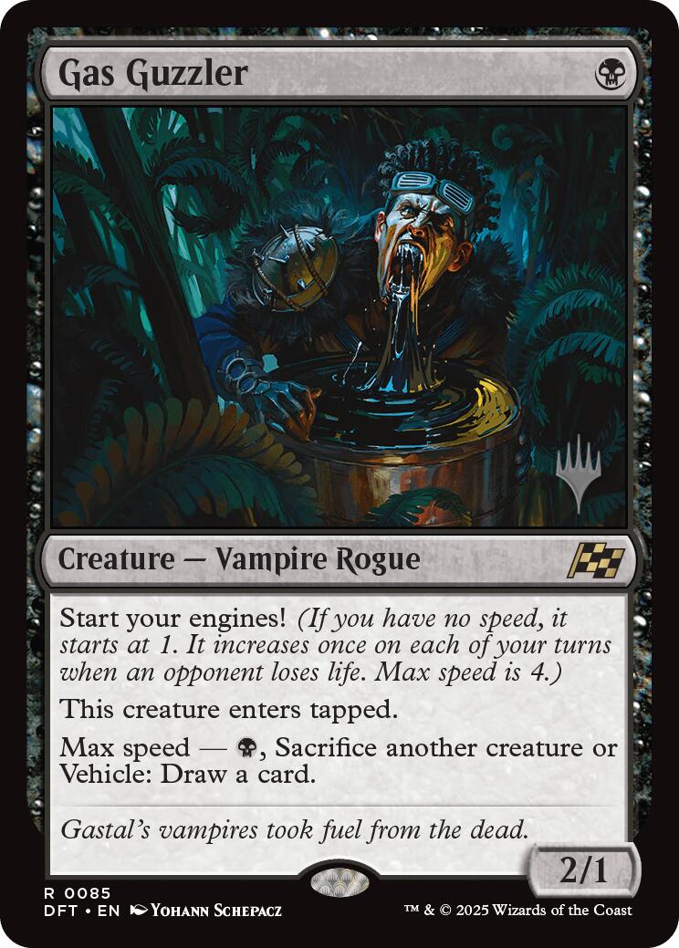 Gas Guzzler (Promo Pack) [Aetherdrift Promos] | The CG Realm