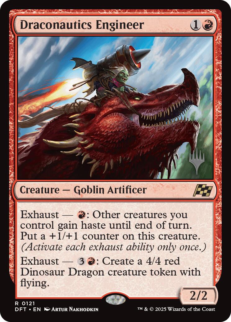 Draconautics Engineer (Promo Pack) [Aetherdrift Promos] | The CG Realm