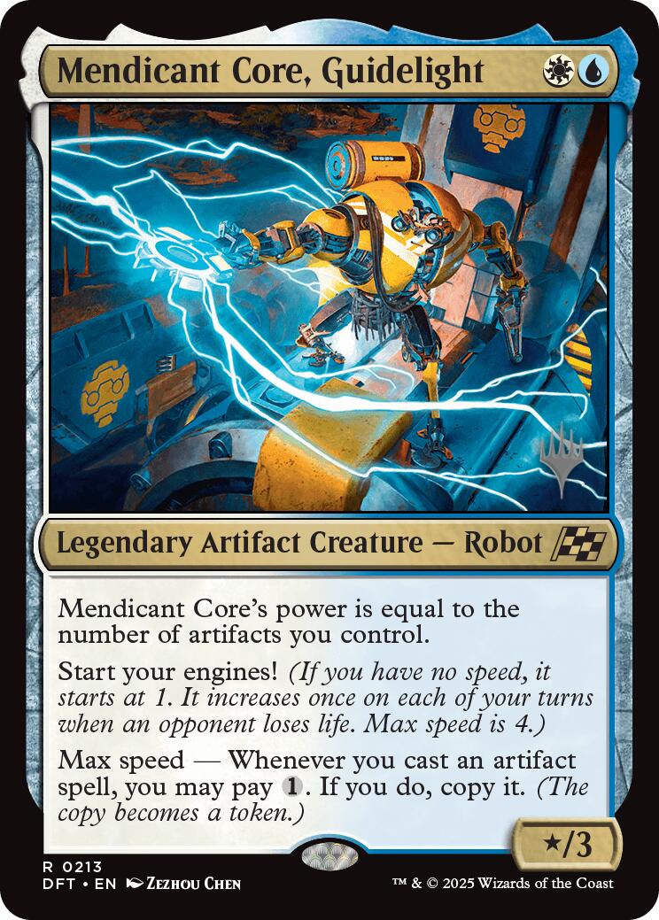 Mendicant Core, Guidelight (Promo Pack) [Aetherdrift Promos] | The CG Realm