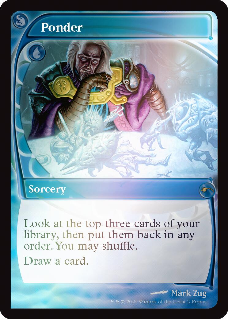 Ponder (Future Sight) [Secret Lair Drop Series] | The CG Realm
