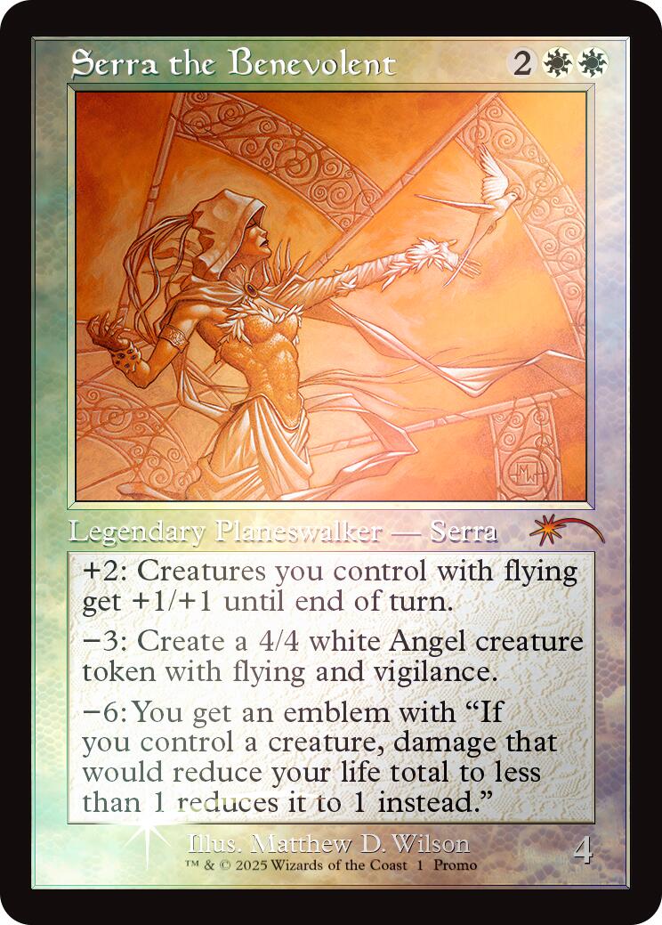 Serra the Benevolent (Retro Frame) [Secret Lair Drop Series] | The CG Realm