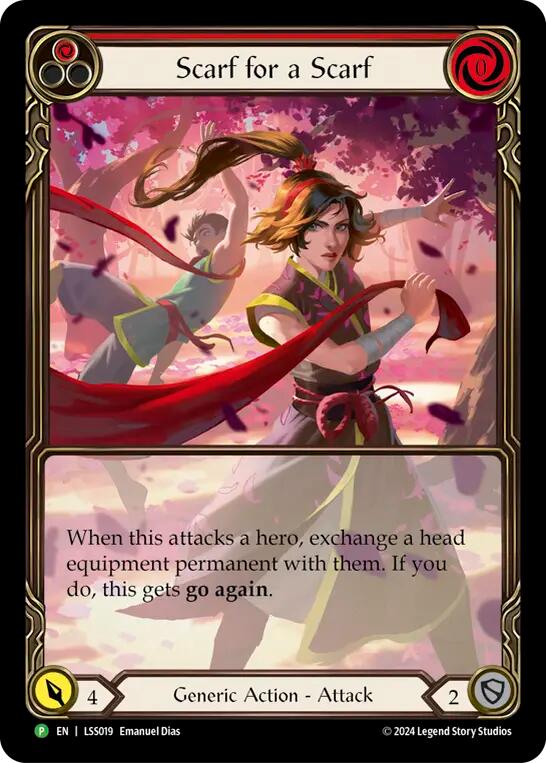 Scarf for a Scarf [LSS019] (Promo)  Rainbow Foil | The CG Realm