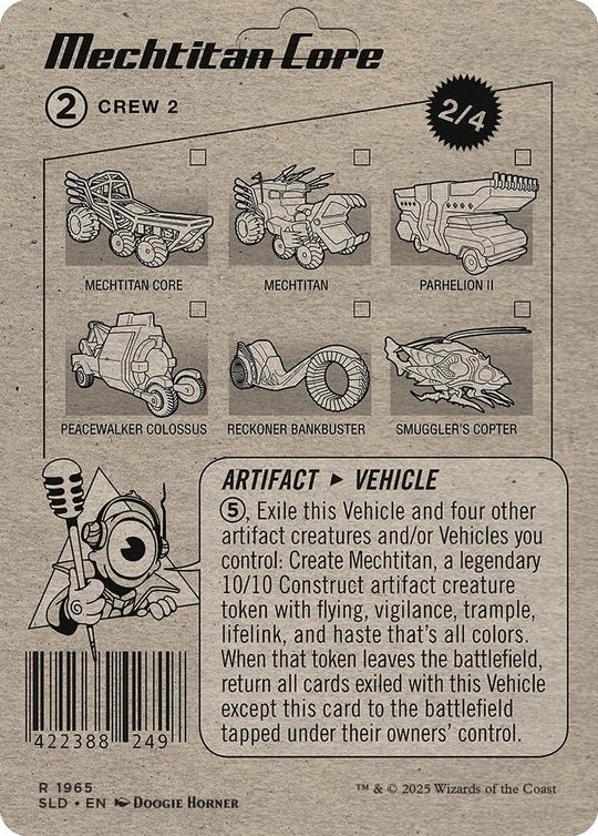Mechtitan Core (SLD-1965) - Secret Lair Drop (Borderless)