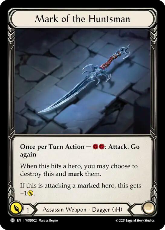 Mark of the Huntsman [WOD002] (The Hunted Arakni, Web of Deceit Blitz Deck) | The CG Realm
