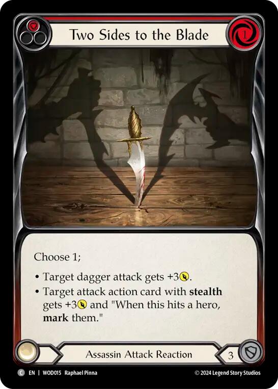Two Sides to the Blade [WOD015] (The Hunted Arakni, Web of Deceit Blitz Deck) | The CG Realm