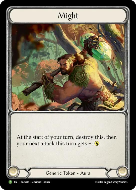 Might [FAB280] (Promo)  Cold Foil | The CG Realm