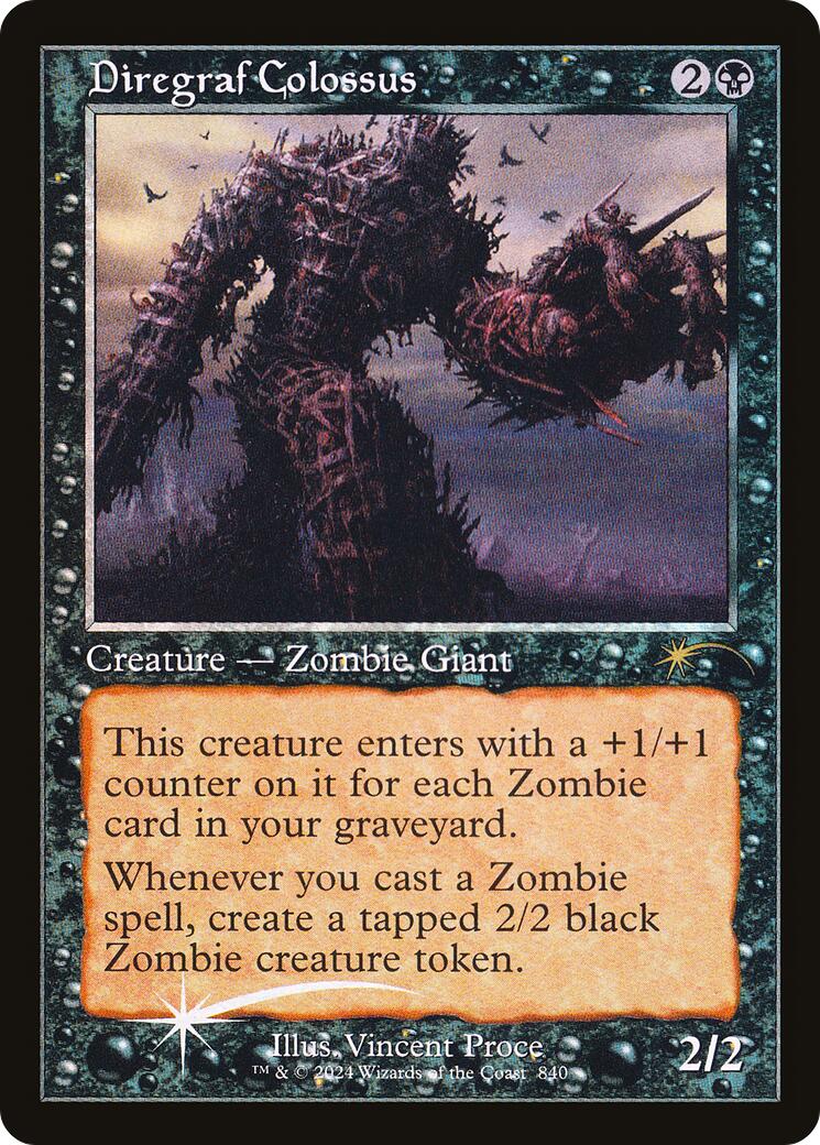 Diregraf Colossus (Retro Frame) [Secret Lair Drop Series] | The CG Realm