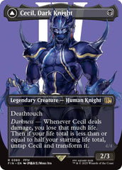 Cecil, Dark Knight // Cecil, Redeemed Paladin (Borderless) [FINAL FANTASY] | The CG Realm