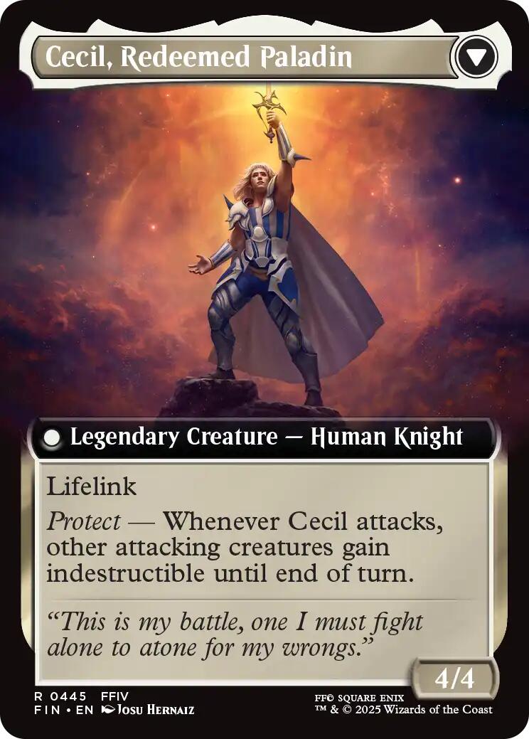 Cecil, Dark Knight // Cecil, Redeemed Paladin (Extended Art) [FINAL FANTASY] | The CG Realm