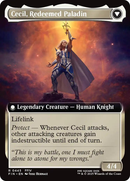 Cecil, Dark Knight (Extended Art) (FIN-445) - FINAL FANTASY: (Extended Art)