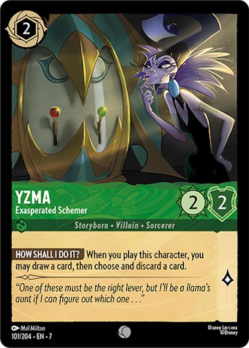 Yzma - Exasperated Schemer (101/204) [Archazia's Island] | The CG Realm