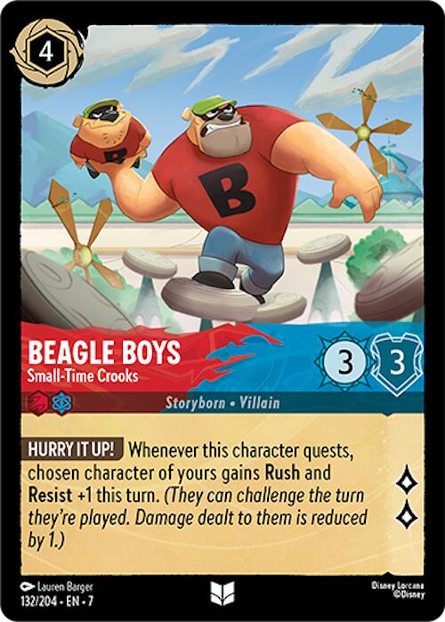 Beagle Boys - Small-Time Crooks (132/204) [Archazia's Island] | The CG Realm