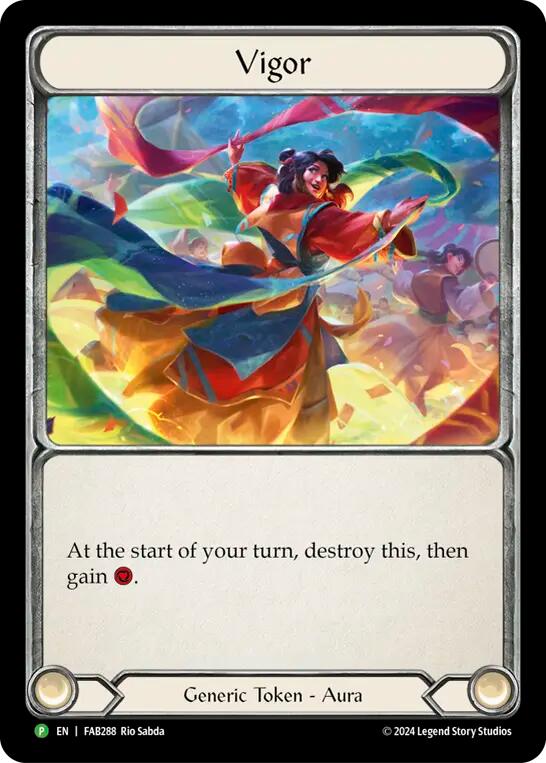 Vigor [FAB288] (Promo)  Cold Foil | The CG Realm