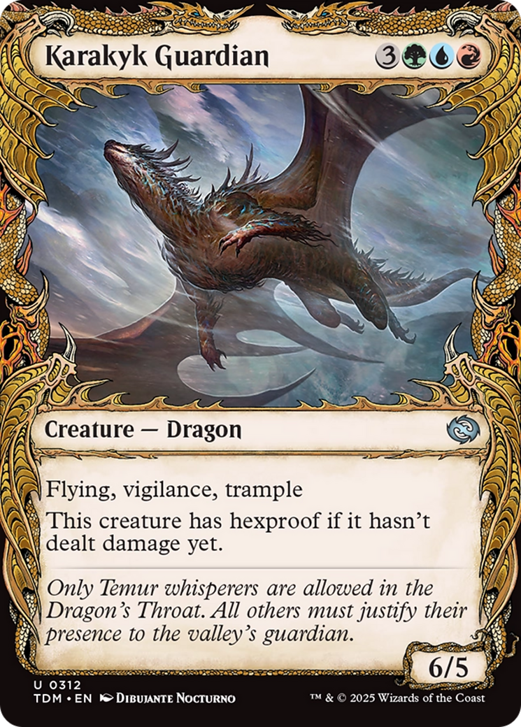 Karakyk Guardian (Showcase) [Tarkir: Dragonstorm] | The CG Realm