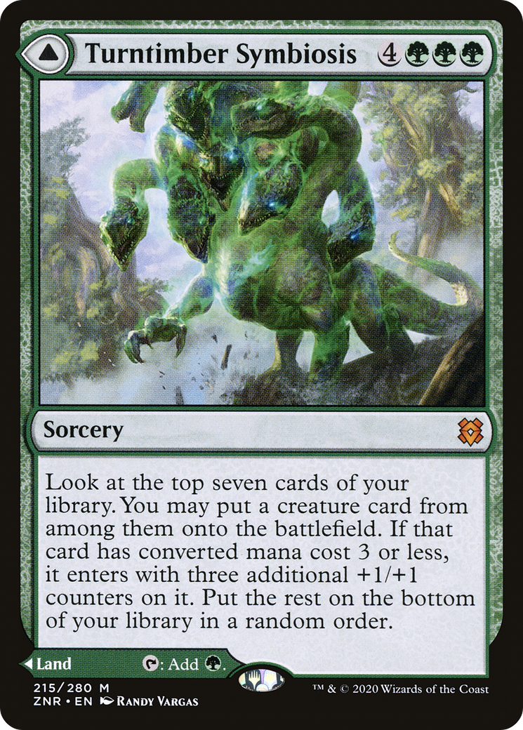 Turntimber Symbiosis (ZNR-215) - Zendikar Rising