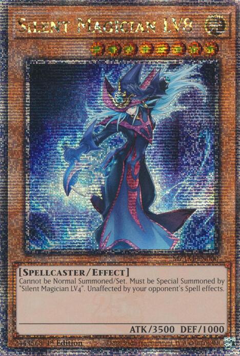 Silent Magician LV8 [MZTM-EN000] Quarter Century Secret Rare | The CG Realm