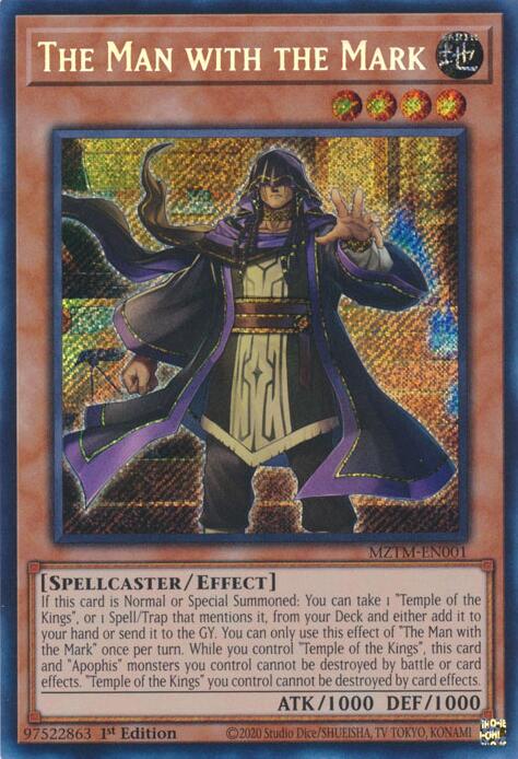 The Man with the Mark [MZTM-EN001] Secret Rare | The CG Realm