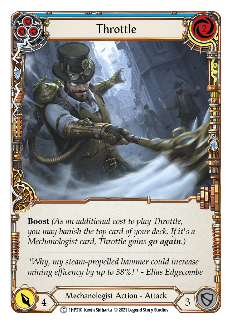 Throttle (Blue) [1HP210] (History Pack 1) | The CG Realm