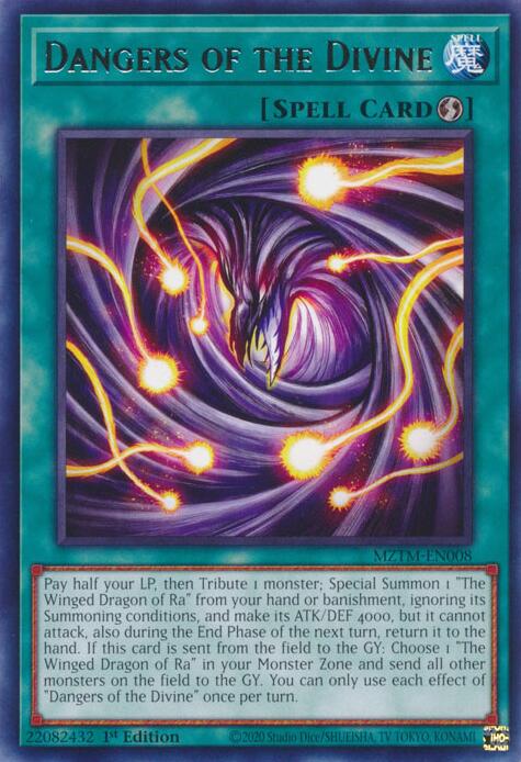 Dangers of the Divine [MZTM-EN008] Rare | The CG Realm