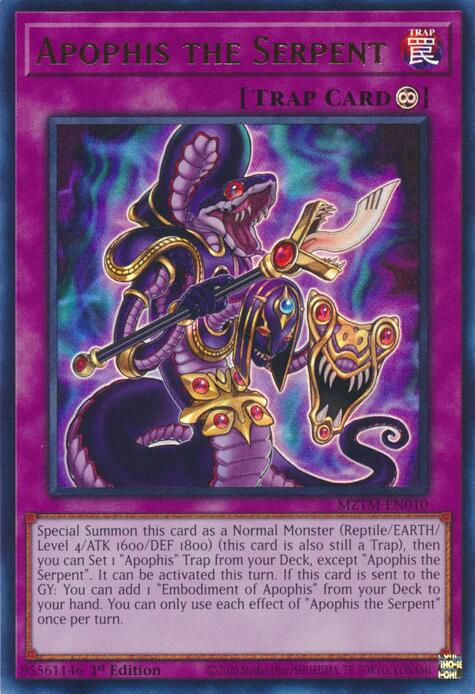 Apophis the Serpent [MZTM-EN010] Ultra Rare | The CG Realm