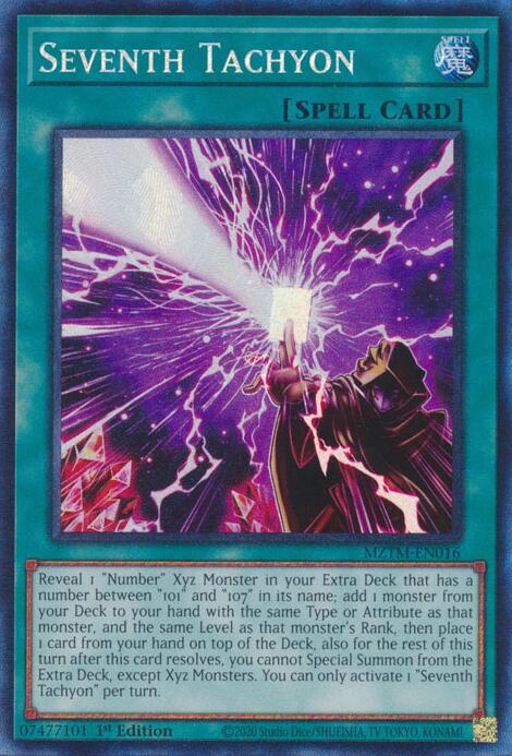 Seventh Tachyon (Collector's Rare) [MZTM-EN016] Collector's Rare | The CG Realm