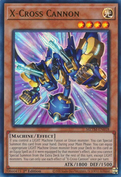 X-Cross Cannon [MZTM-EN018] Ultra Rare | The CG Realm