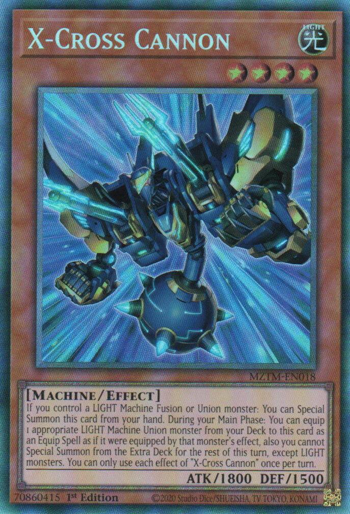 X-Cross Cannon (Collector's Rare) [MZTM-EN018] Collector's Rare | The CG Realm