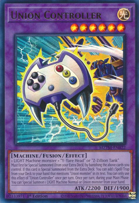 Union Controller [MZTM-EN022] Ultra Rare | The CG Realm