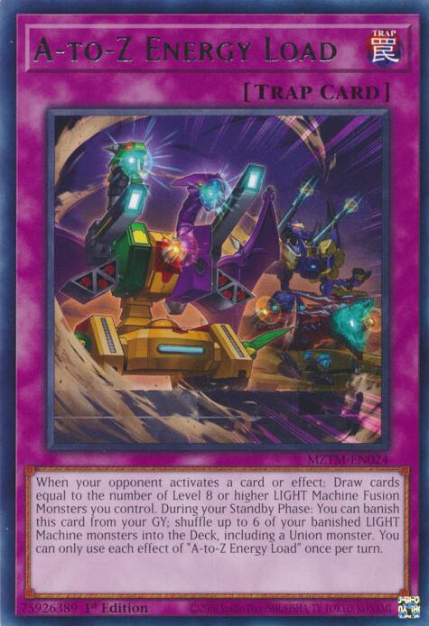 A-to-Z Energy Load [MZTM-EN024] Rare | The CG Realm