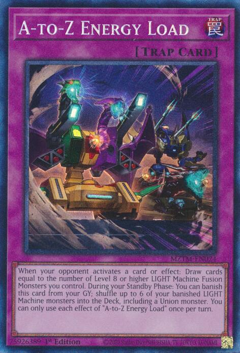 A-to-Z Energy Load (Collector's Rare) [MZTM-EN024] Collector's Rare | The CG Realm