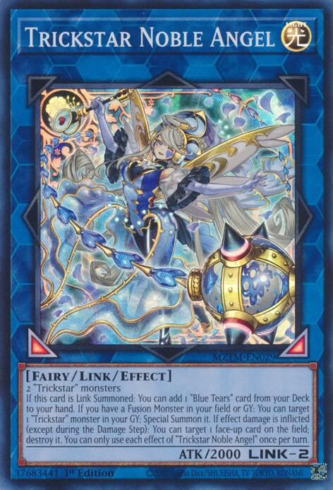 Trickstar Noble Angel [MZTM-EN029] Super Rare | The CG Realm