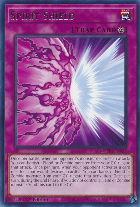Spirit Shield [MZTM-EN035] Rare | The CG Realm