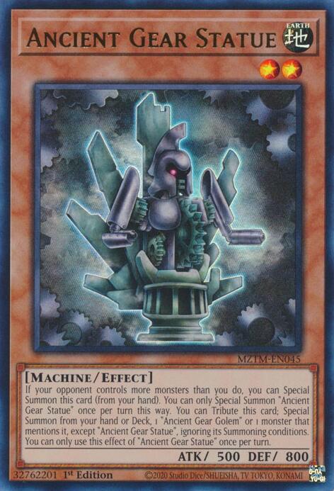 Ancient Gear Statue [MZTM-EN045] Ultra Rare | The CG Realm