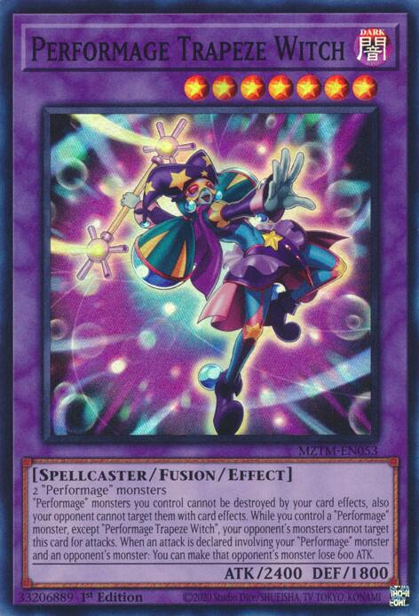 Performage Trapeze Witch [MZTM-EN053] Super Rare | The CG Realm