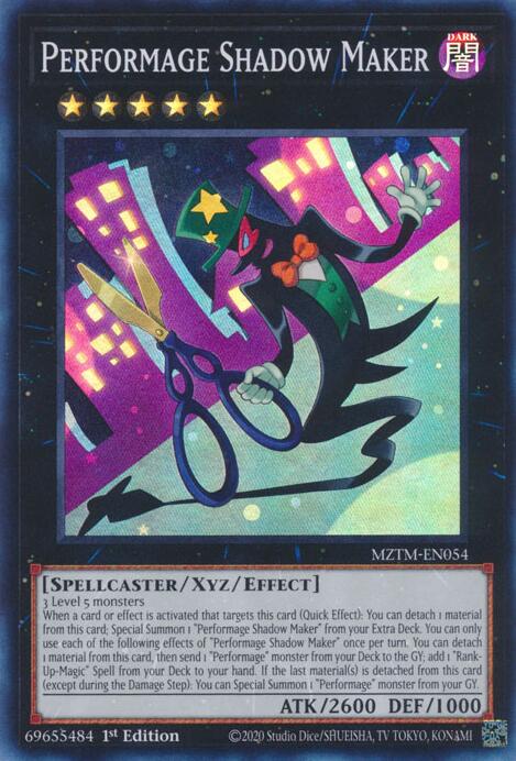 Performage Shadow Maker [MZTM-EN054] Super Rare | The CG Realm