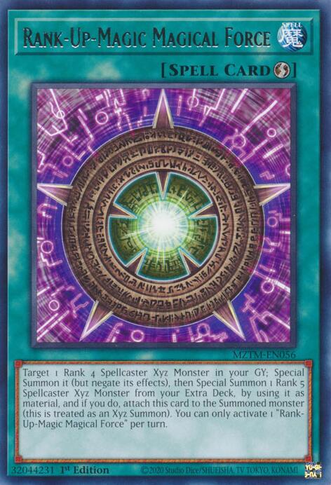 Rank-Up-Magic Magical Force [MZTM-EN056] Rare | The CG Realm