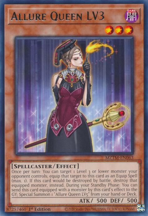 Allure Queen LV3 [MZTM-EN063] Rare | The CG Realm