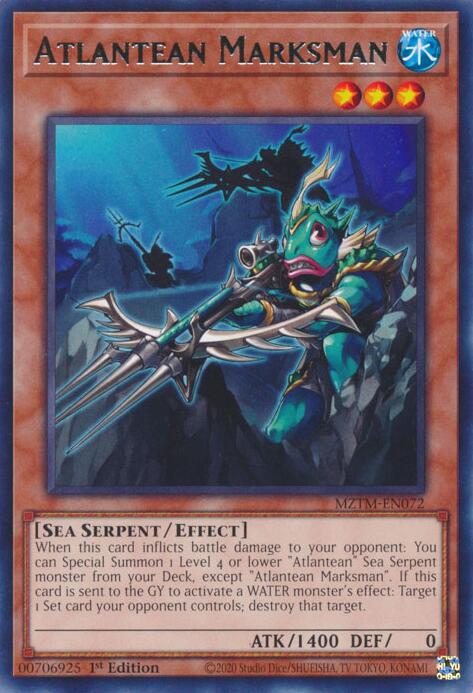 Atlantean Marksman [MZTM-EN072] Rare | The CG Realm