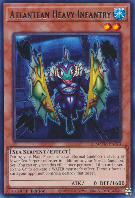 Atlantean Heavy Infantry [MZTM-EN073] Rare | The CG Realm