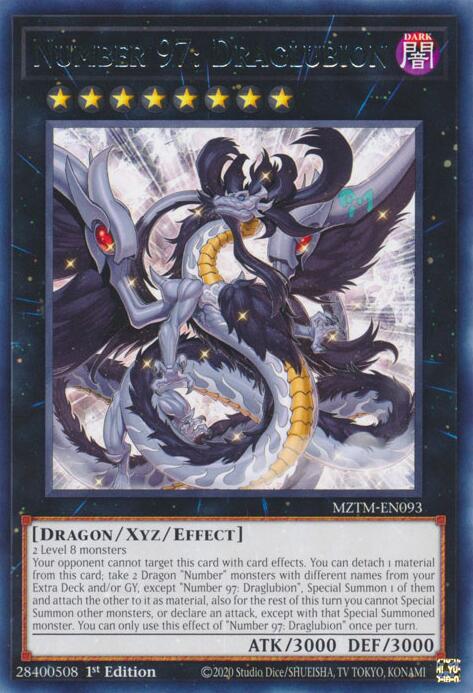 Number 97: Draglubion [MZTM-EN093] Rare | The CG Realm