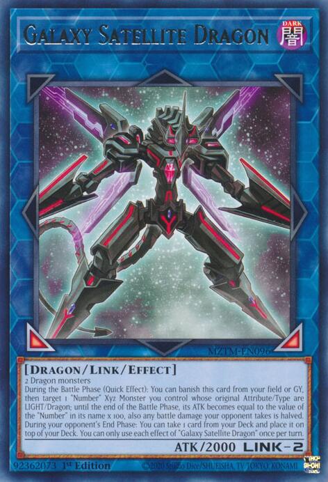Galaxy Satellite Dragon [MZTM-EN096] Rare | The CG Realm