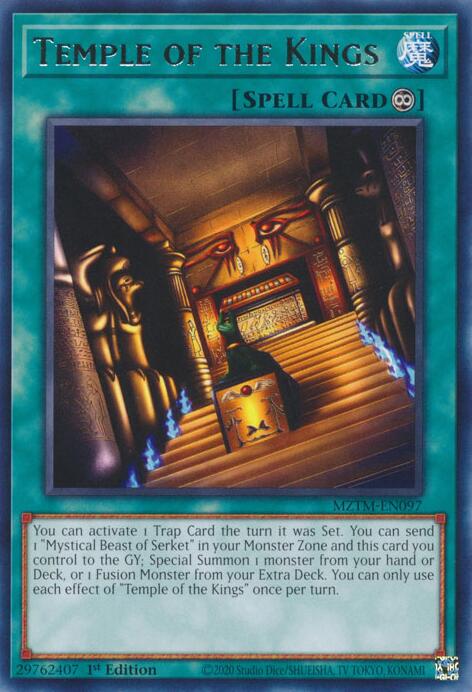 Temple of the Kings [MZTM-EN097] Rare | The CG Realm