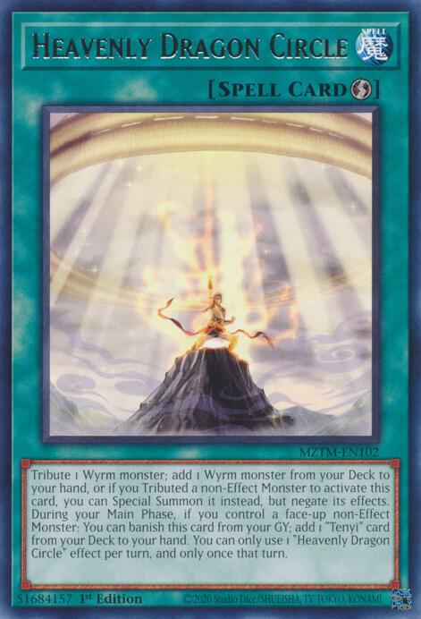 Heavenly Dragon Circle [MZTM-EN102] Rare | The CG Realm